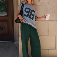 All Day Straight Leg Sweatpants Green