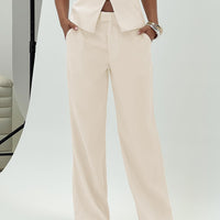 Irresistible Wide Leg Pant Cream