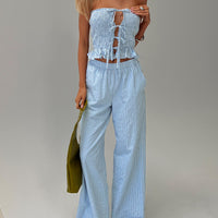 Sudden Sorcery Strapless Set Blue