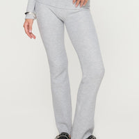 Closed Eyes Flared Pant Grey
