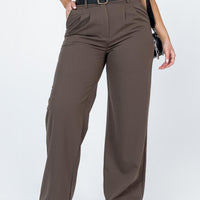 Archer Pants Dark Brown