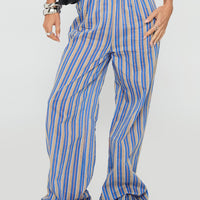 Limestone Pants Blue Multi