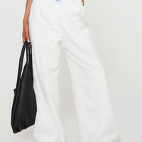 Beach House Pants White Tall