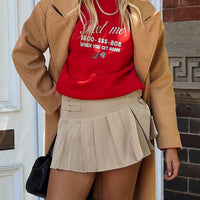 Cartwright Mini Skirt Beige