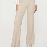 Montana Knit Pants Cream