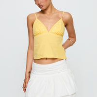 Written In The Stars Mini Skirt White