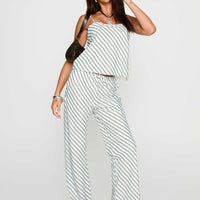 Born To Brag Set Blue Stripe