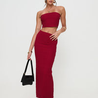Martha Set Burgundy