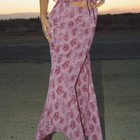 Nikolise Maxi Skirt Purple