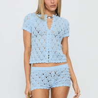 Sun Still Shines Crochet Set Blue