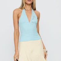 Your Best Girl Mini Skirt Cream