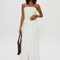 Jasmira Maxi Skirt White