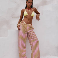 Taja Pants Pink Stripe