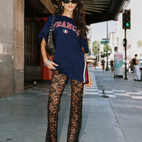 Peru Lace Pants Black