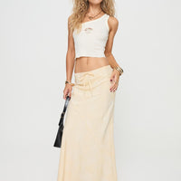 Radiance Maxi Skirt Yellow