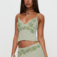 Pappilion Top Sage Petite