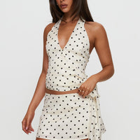 Beffanie Halter Wrap Set Polka Dot