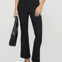Everyday Flared Pants Black