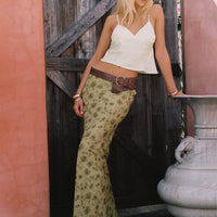 Piazia Maxi Skirt Green