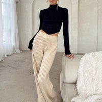 Montana Knit Pants Cream