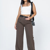 Archer Pants Dark Brown