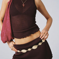 Audley Knit Set Brown