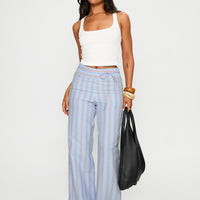 Rush Hours Pants Blue Multi