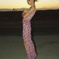 Nikolise Maxi Skirt Purple Petite