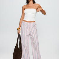 Limestone Pants Pink Multi