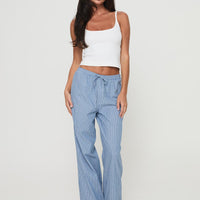 Veridian Pants Blue Stripe