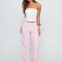 Destini Tie Up Pant Pink