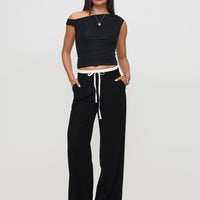 Burna Pants Black