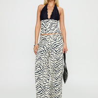 Paltrow Cargo Jeans Zebra