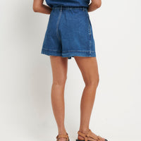 Sally Short Dark Blue