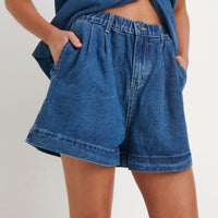 Sally Short Dark Blue