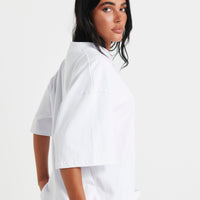Unisex Emmett Box Tee White