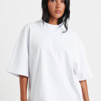 Unisex Emmett Box Tee White