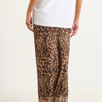 Louie Maxi Skirt Leopard