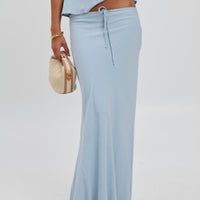 Avalon Maxi Skirt Baby Blue