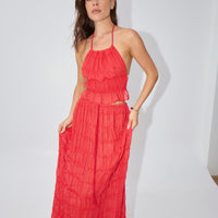 Elena Set Cherry - FINAL SALE