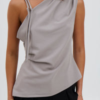 Pasha Top Grey