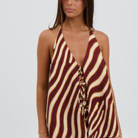 Octavia Top Montie Choc