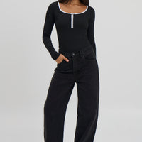 Ayla Bodysuit Black
