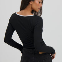 Ayla Bodysuit Black