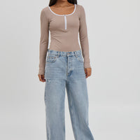 Ayla Bodysuit Oat
