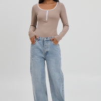 Ayla Bodysuit Oat