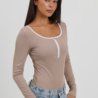 Ayla Bodysuit Oat