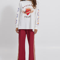 Wandering Hearts Top White