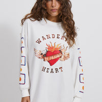Wandering Hearts Top White