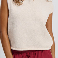 Kaisha Crop Knit Cream